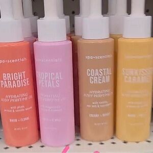 Hydrating Body Fragrance Oil - Tropical Petals (Pink)